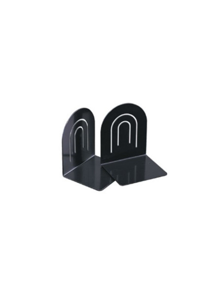 Suport carti/opritor Eagle 9354, 154x125x108mm, metalic, negru, set 2 buc
