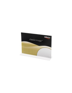 Display prezentare Deflecto RI98202 SSPA511, A5, portret, forma L, plastic