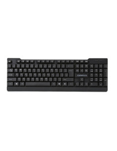 Tastatura Omega Ergonomic OK055B, USB, design modern, cablu 1.5m, negru