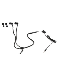 Casti in-ear cu fir Freestyle FH2111, jack 3.5mm, cu microfon, buton on/off, cablu 1.25m cu fermoar, +2 seturi de dopuri, 2