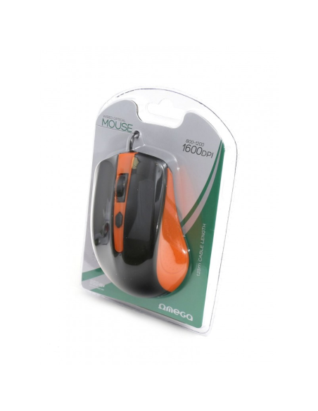 Mouse optic Omega OM05, 1000 dpi, USB, cablu 1.25m, diverse culori