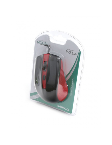 Mouse optic Omega OM05, 1000 dpi, USB, cablu 1.25m, diverse culori