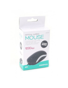 Mouse optic Omega OM07V, 1000 dpi, USB, cablu 1.25m