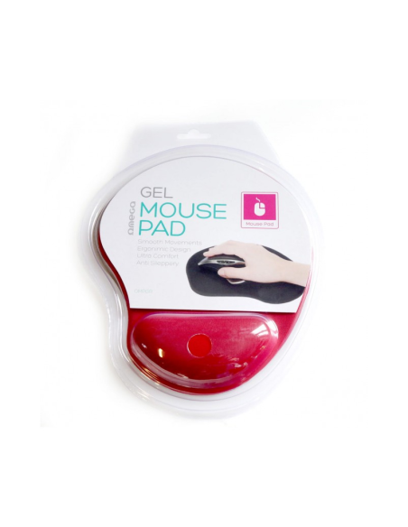 Mousepad Omega OMPG, suport pentru incheietura cu gel moale si confortabil, 23x18cm, diverse culori