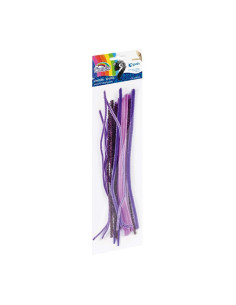 Accesorii creatie - sarma plusata, mov, 30cm, set 20 buc, Fiorello, GR-CH020 / 170-2613