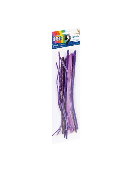 Accesorii creatie - sarma plusata, mov, 30cm, set 20 buc, Fiorello, GR-CH020 / 170-2613