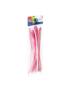 Accesorii creatie - sarma plusata, roz, 30cm, set 20 buc, Fiorello, GR-CH021 / 170-2615