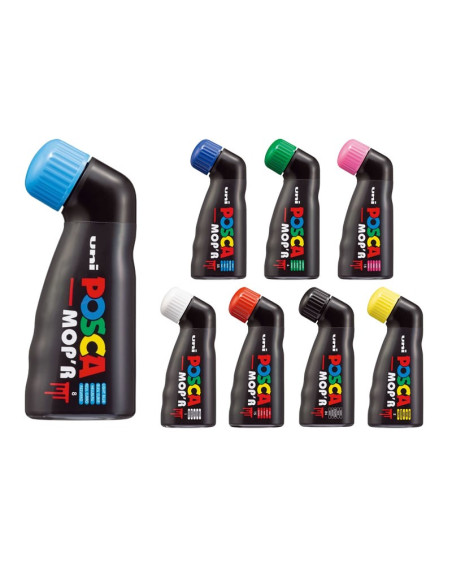 Marker UNI Posca Mop'r PCM22, varf rotund buretat, 3.0-19.0mm