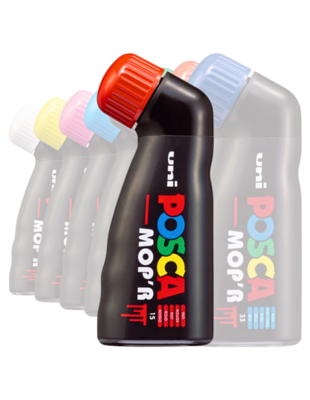 Marker UNI Posca Mop'r PCM22, varf rotund buretat, 3.0-19.0mm