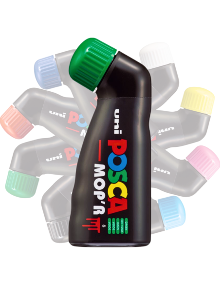 Marker UNI Posca Mop'r PCM22, varf rotund buretat, 3.0-19.0mm