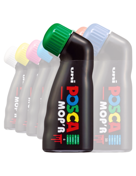 Marker UNI Posca Mop'r PCM22, varf rotund buretat, 3.0-19.0mm