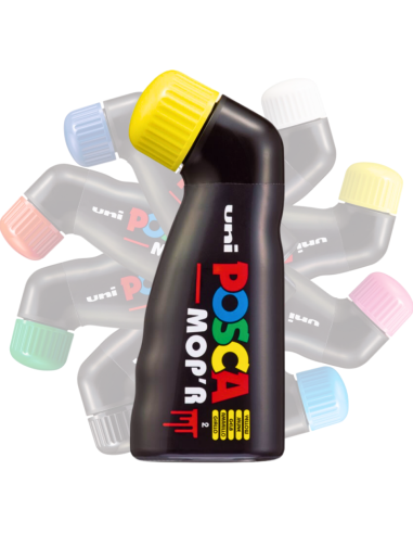 Marker UNI Posca Mop'r PCM22, varf rotund buretat, 3.0-19.0mm