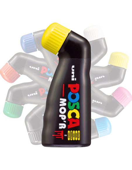 Marker UNI Posca Mop'r PCM22, varf rotund buretat, 3.0-19.0mm