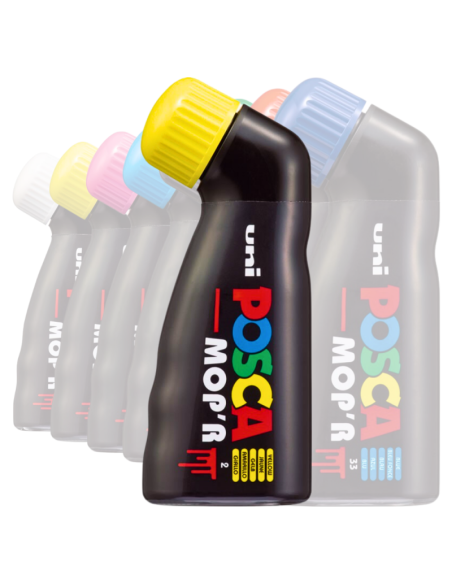 Marker UNI Posca Mop'r PCM22, varf rotund buretat, 3.0-19.0mm