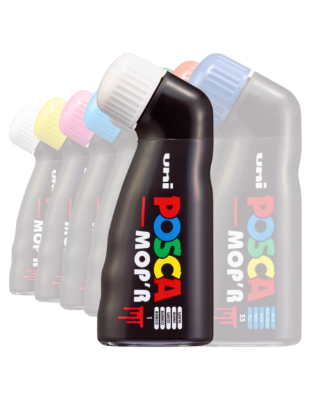Marker UNI Posca Mop'r PCM22, varf rotund buretat, 3.0-19.0mm