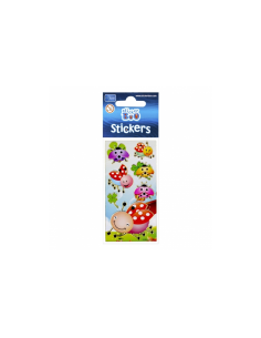 Abtibilduri - buburuze, set 7-8 buc, Sticker Boo, 101531 2