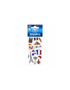 Abtibilduri - calatorii Italia, Anglia, Franta, set 13-19 buc, Sticker Boo, 489559 2