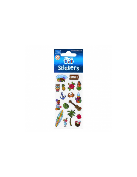 Abtibilduri - calatorii, set 16-17 buc, Sticker Boo, 489561