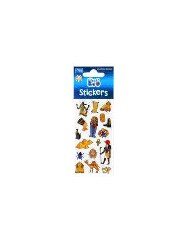 Abtibilduri - calatorii, set 16-17 buc, Sticker Boo, 489561