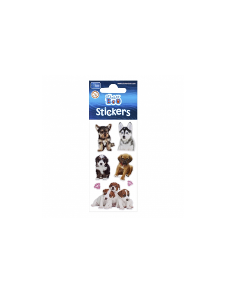 Abtibilduri - catei, pisici, set 7-8 buc, Sticker Boo, 476945