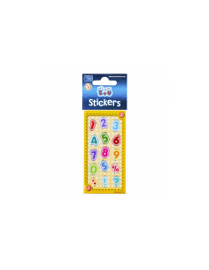 Abtibilduri - cifre, set 15-18 buc, Sticker Boo, 382530 2