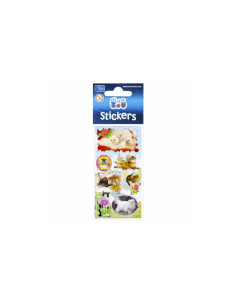 Abtibilduri - pisici, set 7-8 buc, 18x7 cm, Sticker Boo, 237280 2