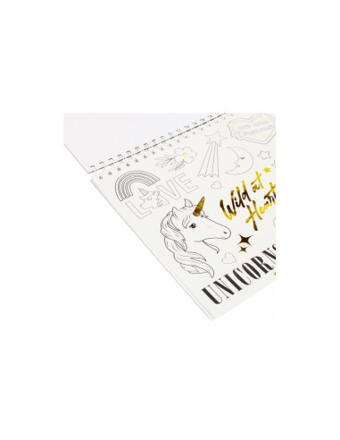 Set creativ - Carte cu activitati, Day Dreamer, cu 5 carioci, 1 liner, Starpak, 497701
