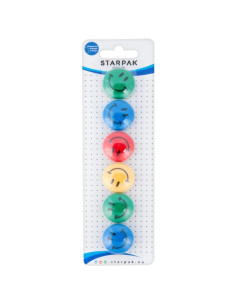 Magneti Starpak 378347 emoji, diverse culori, set 6 culori