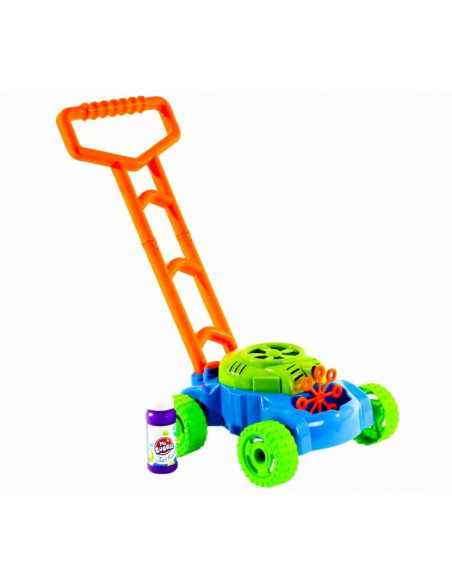 Jucarie masina tuns iarba cu baloane din sapun + solutie, My Bubble, plastic, 468959, 118ml