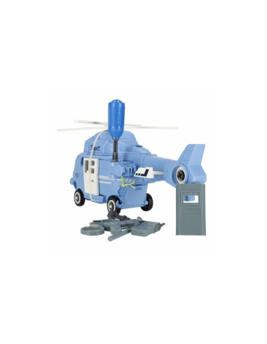 Elicopter cu accesorii MegaCreative 499168, 35cm, cu sunete si lumini, plastic, multicolor, 3+ ani