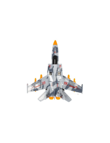 Avion cu telecomanda MegaCreative 482739, MIG-25, 25cm, plastic, multicolor, 6+ ani