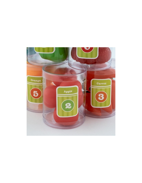 Set de bucatarie - legume si fructe educative - 44 de piese, MegaCreative 419425, 3+ ani