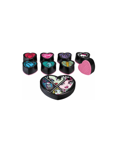 Jucarie set 8 stampile + tusiera MegaCreative Monster High, 285405, +3 ani
