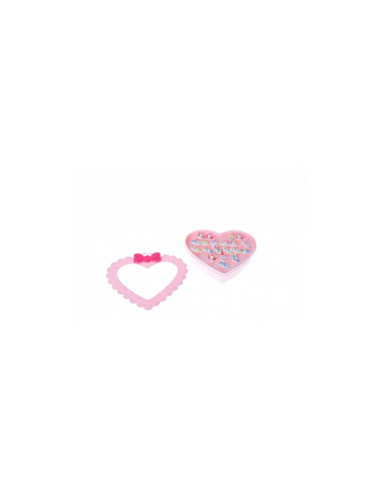 Set fashion - cutie de bijuterii cu inele - 20buc / set, MegaCreative 454576, 3+ ani