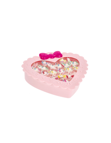 Set fashion - cutie de bijuterii cu inele - 20buc / set, MegaCreative 454576, 3+ ani