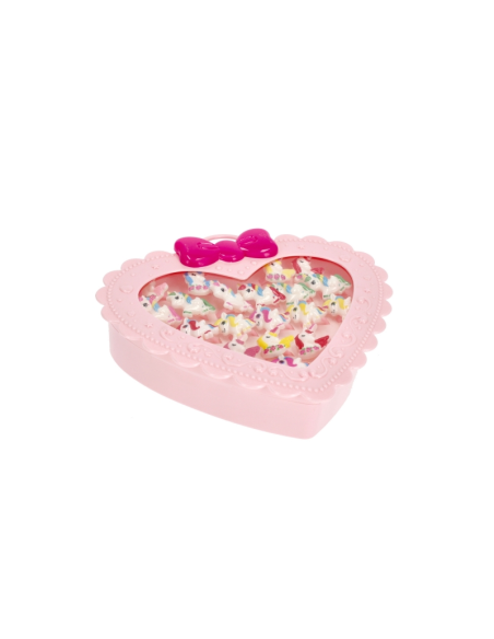 Set fashion - cutie de bijuterii cu inele - 20buc / set, MegaCreative 454576, 3+ ani