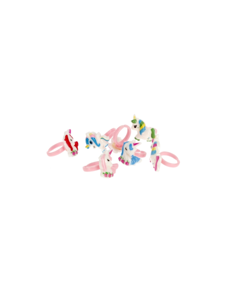 Set fashion - cutie de bijuterii cu inele - 20buc / set, MegaCreative 454576, 3+ ani