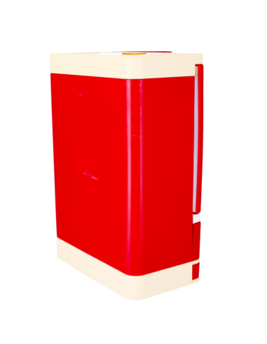 Electrocasnice de jucarie - frigider cu 2 usi - cu sunete si lumini, rosu-alb, MegaCreative 479899, 3+ ani