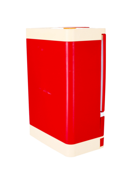 Electrocasnice de jucarie - frigider cu 2 usi - cu sunete si lumini, rosu-alb, MegaCreative 479899, 3+ ani