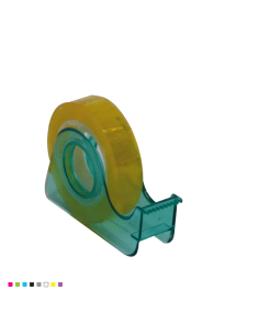 Dispenser birou Ark 1649, pentru banda adeziva, 10mm, diverse culori, plastic 2