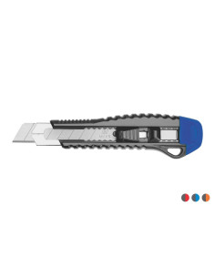 Cutter Kangaro Miles FN1802/Y, lama 18mm, plastic, profesional, blocare manuala, diverse culori