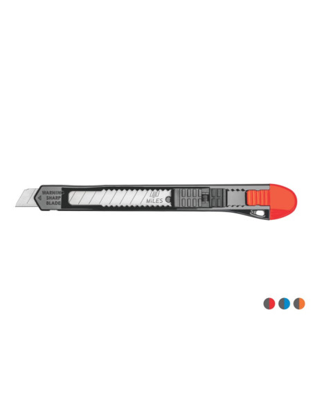 Cutter Kangaro Miles PN902/P, lama 9mm, plastic, diverse culori