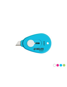 Cutter Kangaro Miles PA901/P, lama 9mm, mini, plastic, auto lock, diverse culori