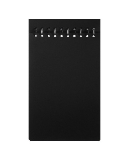 Blocnotes B5 CNX, 30 file, hartie neagra, velin, coperta cartonata, cu spira