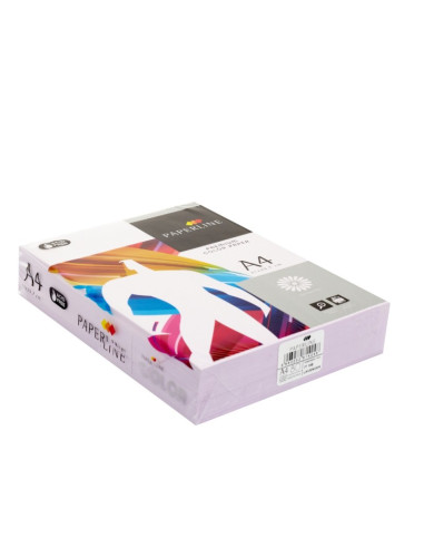 Hartie colorata A4 Fabrisa 15646/IT185, 80g/mp, lavanda pastel, top 500 coli