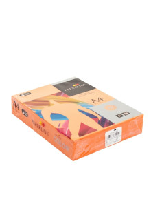 Hartie colorata A4 Fabrisa 15650/IT240, 80g/mp, portocaliu intens, top 500 coli 2