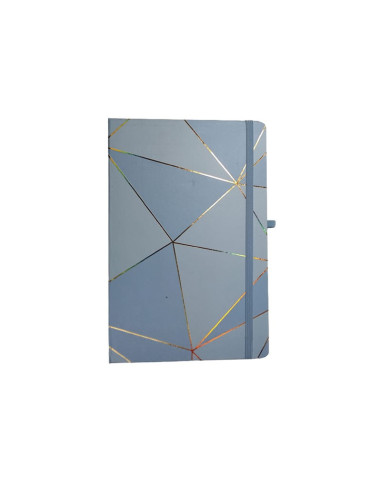 Jurnal A7 CNX Dungi si Forme 3781-1L, 160 pagini, coperta carton diverse culori, cu elastic