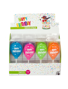 Lumanari aniversare pentru tort Trendhaus, in forma de balon, diverse culori, CH28839 / CH30041