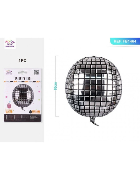 Balon din folie PartyGo Disco, 28x63cm, FB1464