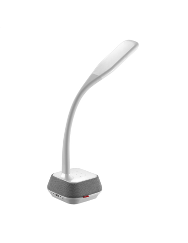 Lampa led pentru birou Platinet PDLM6U, 18W, cu boxa Bluetooth 5W, reglare 5 pozitii, 50.5cm